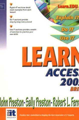 Cover of Learn Access 2002 Brief