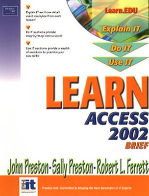 Book cover for Learn Access 2002 Brief