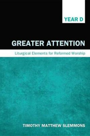 Cover of Greater Attention