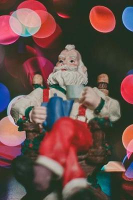 Book cover for Santa Claus in Christmas Tree Lights