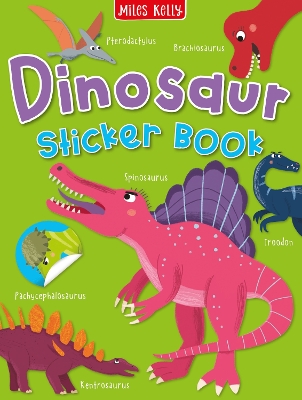 Book cover for Dinosaurs Sticker Book