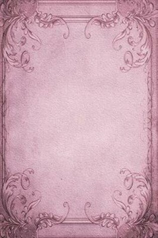 Cover of Vintage Paper Purple Frame Journal