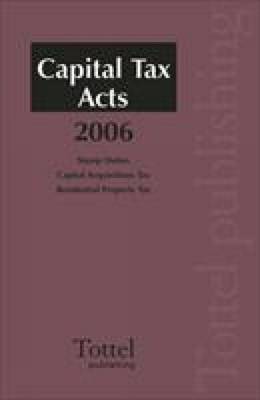 Book cover for Capital Tax Acts
