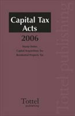 Cover of Capital Tax Acts