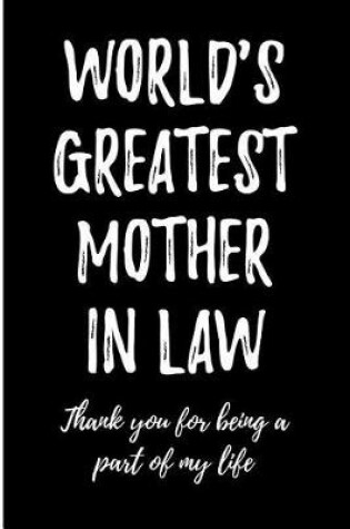 Cover of World's Greatest Mother in Law