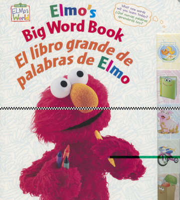 Book cover for Elmo's Big Word Book/El Libro Grande De Palabras De Elmo