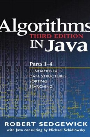 Cover of Algorithms in Java, Parts 1-4