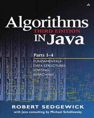 Book cover for Algorithms in Java, Parts 1-4