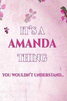 Book cover for It's a Amanda Thing You Wouldn't Understand