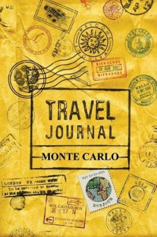 Cover of Travel Journal Monte Carlo