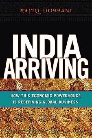 Cover of India Arriving