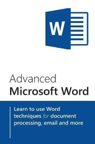 Cover of Advanced Microsoft Word