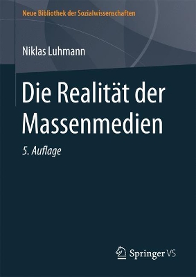 Book cover for Die Realität der Massenmedien