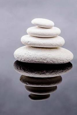 Book cover for Relaxing Zen Stones Black and White