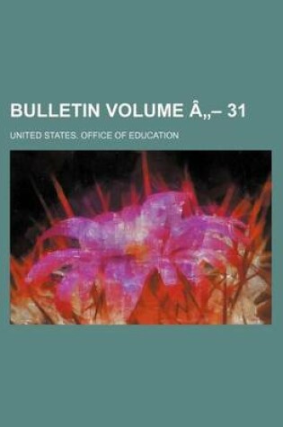 Cover of Bulletin Volume a - 31