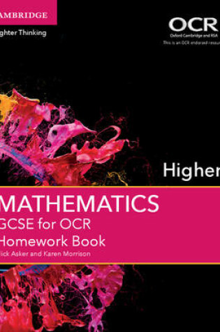 Cover of GCSE Mathematics for OCR Higher Homework Book