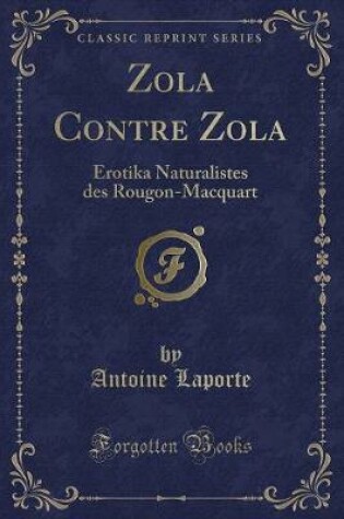 Cover of Zola Contre Zola