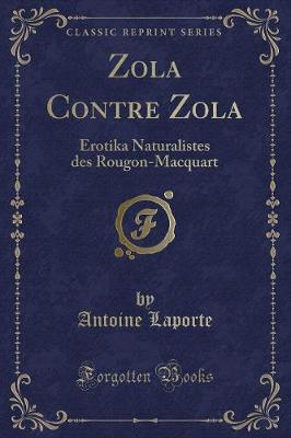 Book cover for Zola Contre Zola