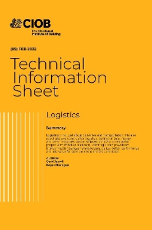 Cover of Logistics