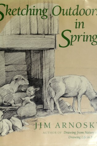 Cover of Sketching Outdoors in Spring