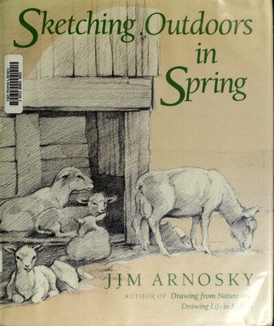 Book cover for Sketching Outdoors in Spring