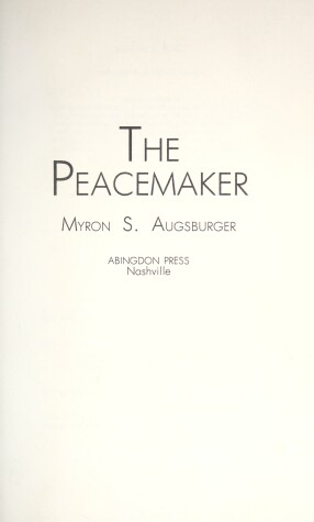 Book cover for The Peacemaker