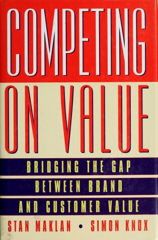 Cover of Competing on Value USA Edn