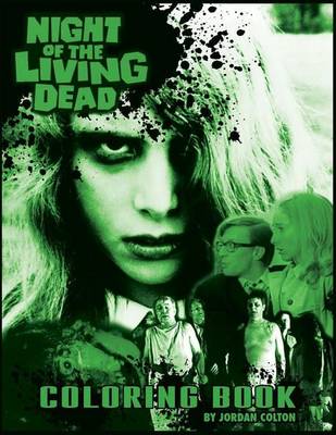 Book cover for The Night of the Living Dead Coloring Book