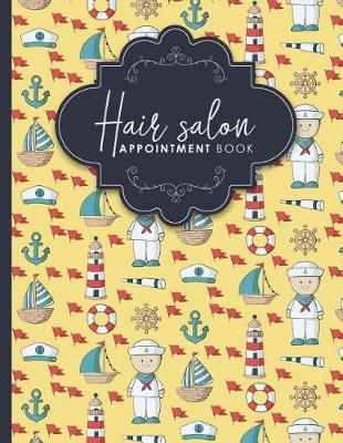 Book cover for Hair Salon Appointment Book