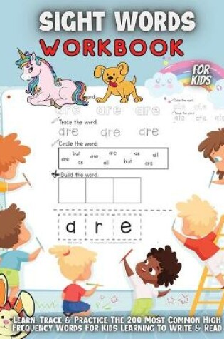 Cover of Sight Words Workbook For Kids