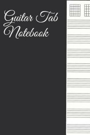 Cover of Guitar Tab Notebook