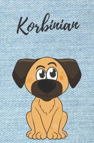 Cover of Korbinian Hund-Malbuch / Notizbuch Tagebuch