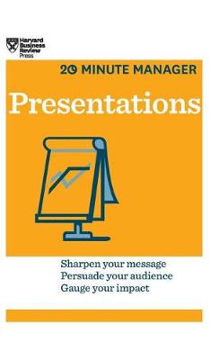 Book cover for Presentations (HBR 20-Minute Manager Series)