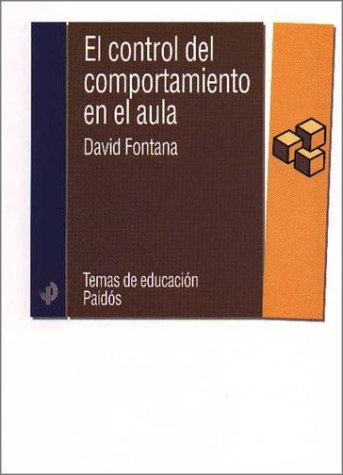 Book cover for El Control del Comportamiento En El Aula