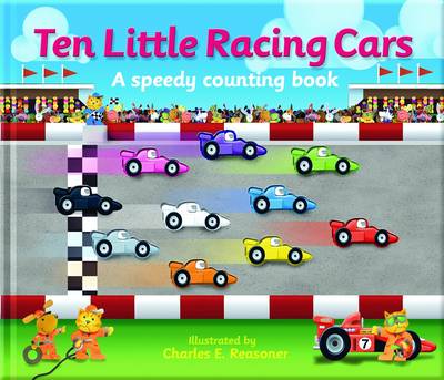 Book cover for Ten Little Racing Cars