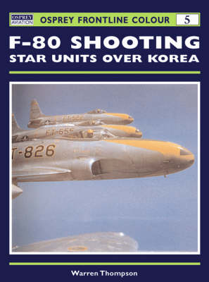 Book cover for F-80 Shooting Star Units Over Korea