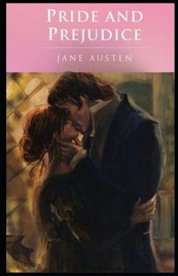 Book cover for Illustrated Pride and Prejudice by Jane Austen