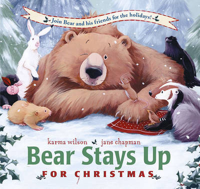 Book cover for Bear Stays Up for Christmas