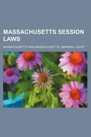 Cover of Massachusetts Session Laws