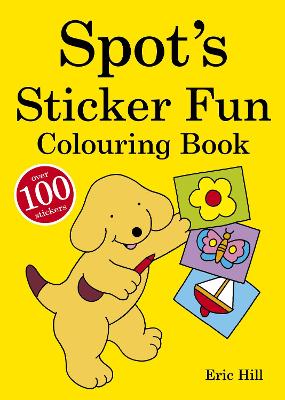 Book cover for Spot's Sticker Fun Colouring Book