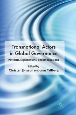 Cover of Transnational Actors in Global Governance