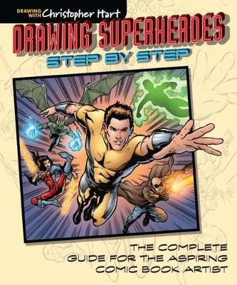 Book cover for Drawing Superheroes Step by Step