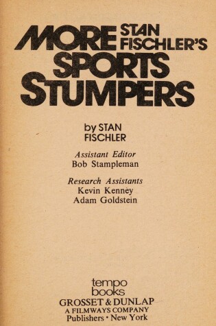 Cover of More Stan Fishler's Sports Stumpers