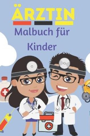 Cover of Ärztin Malbuch für Kinder