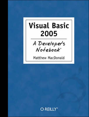 Book cover for Visual Basic 2005 - A Developer's Notebook