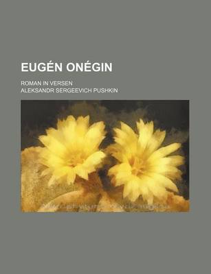 Book cover for Eugen Onegin; Roman in Versen