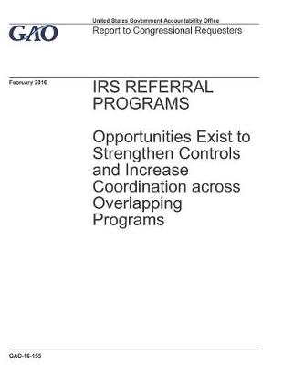 Book cover for IRS Referral Programs