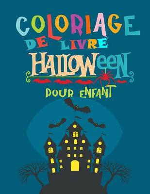Book cover for halloween livre de coloriage pour enfant