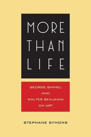 Cover of More Than Life