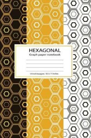 Cover of Hexagonal Graph Paper Notebook